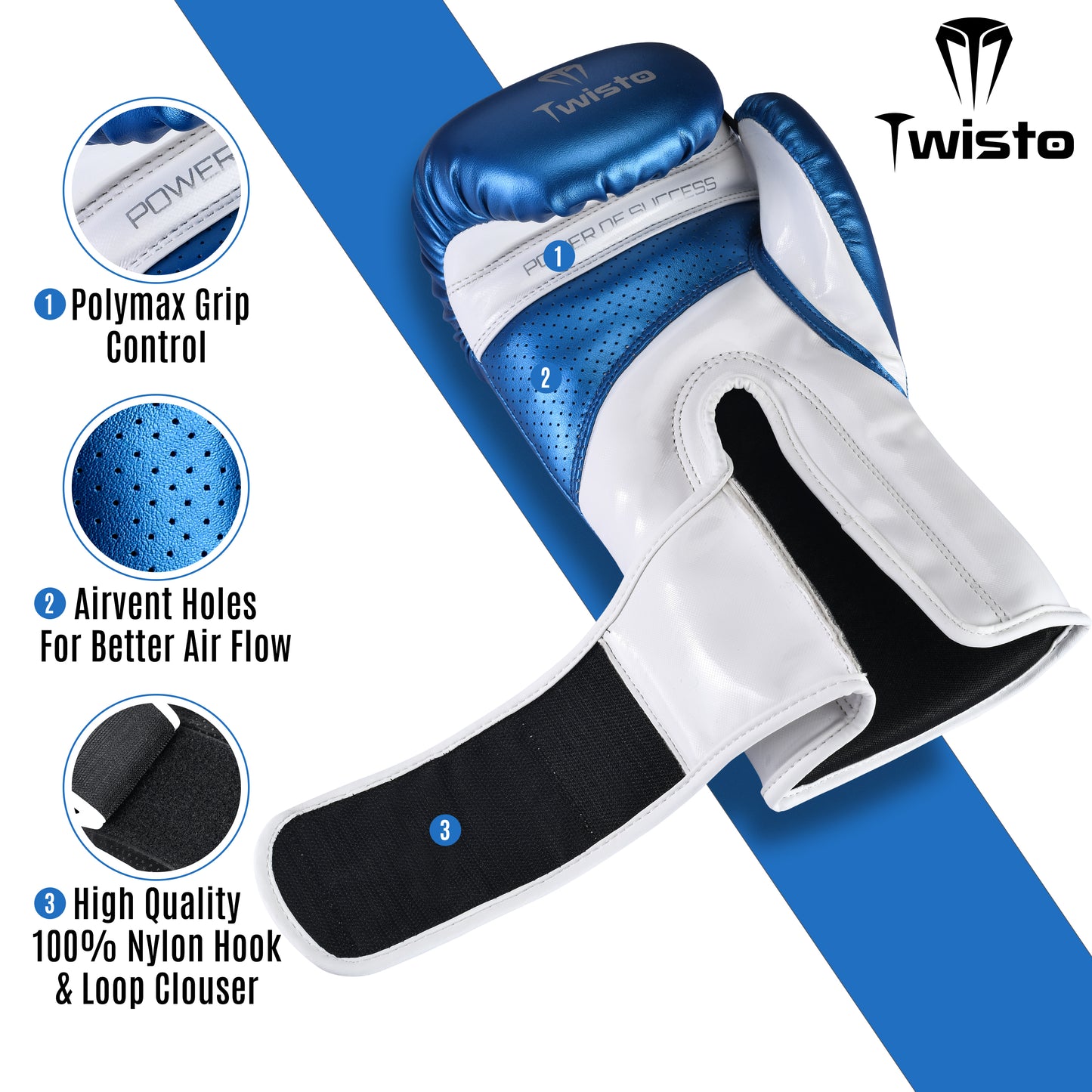 Twisto Sparring X7 Metallic Blue