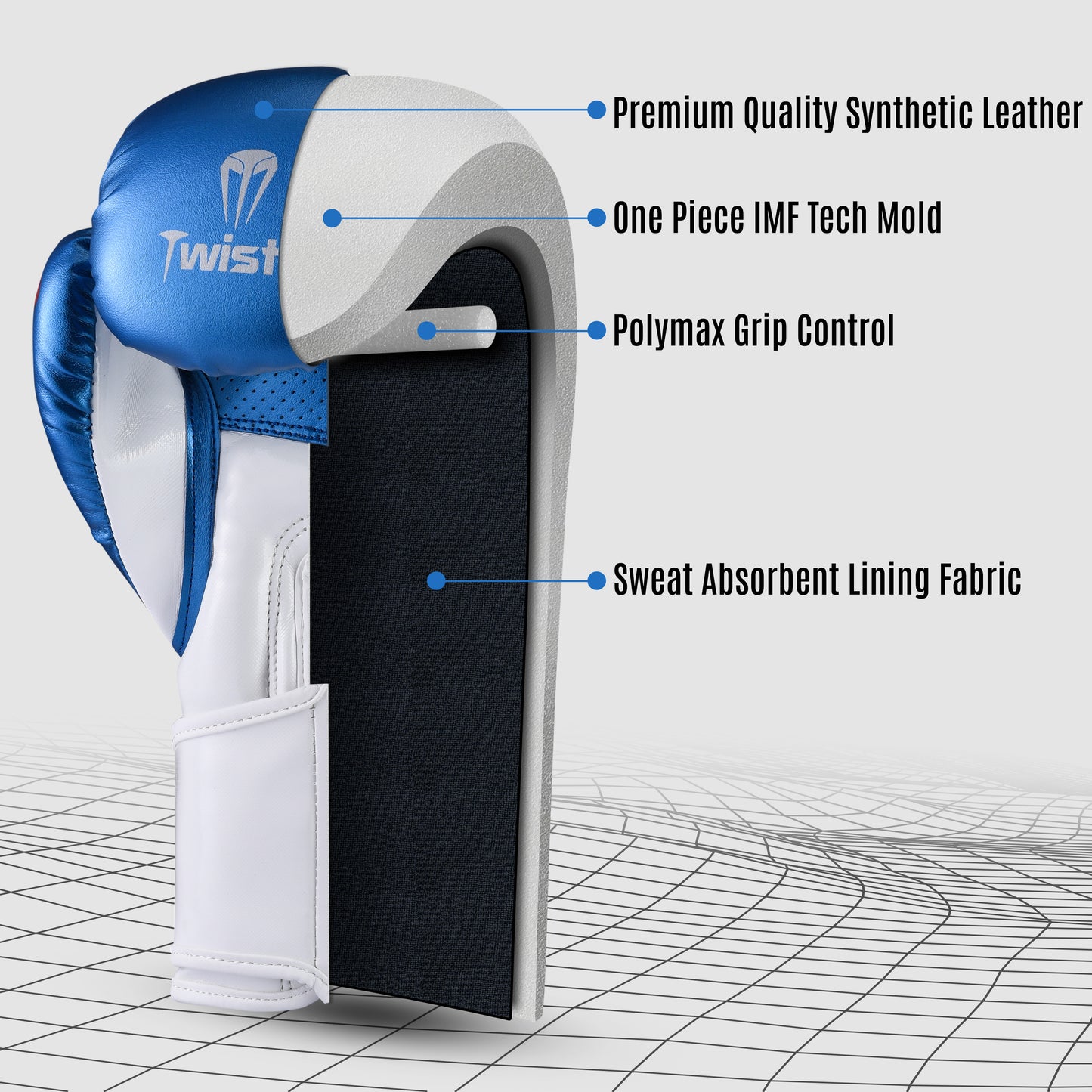 Twisto Sparring X7 Metallic Blue