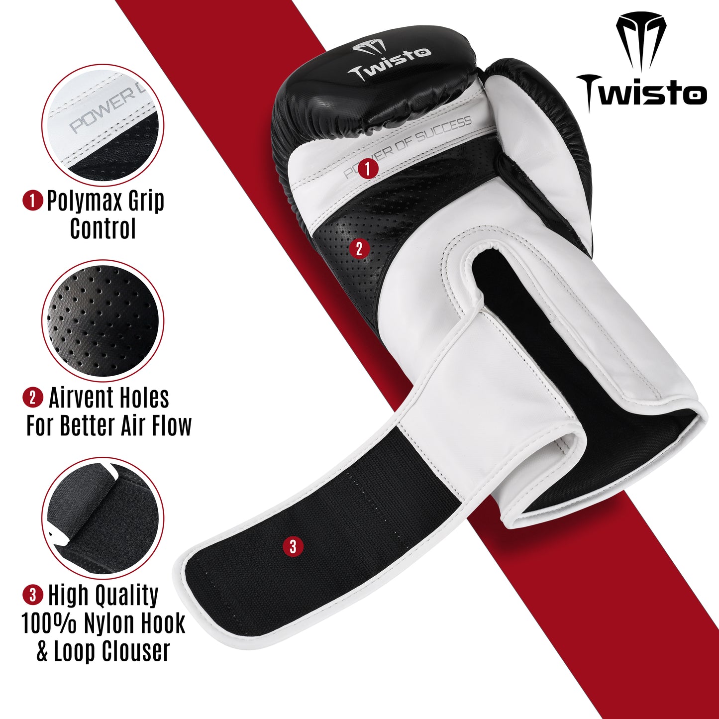 Twisto Sparring X7 Black / White